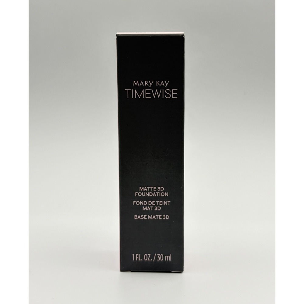 Mary Kay TimeWise Matte 3D Foundation Combination To Oily Skin Bronze W 100 New